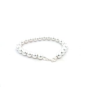 Sterling Silver 8mm Bead Bracelet