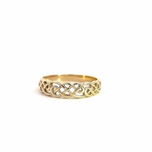 9ct Yellow Gold Celtic Knot ring